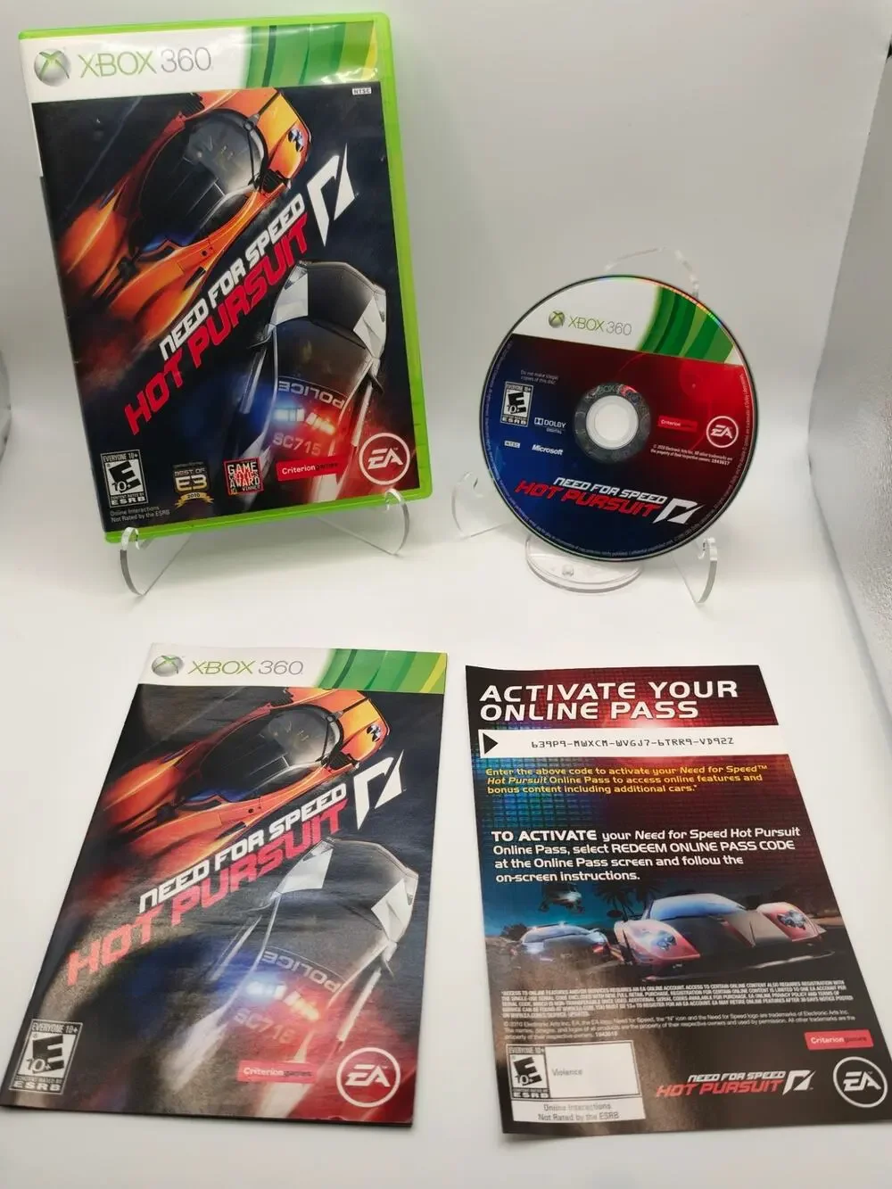 Need for Speed Hot Pursuit Xbox 360 CIB With Manual